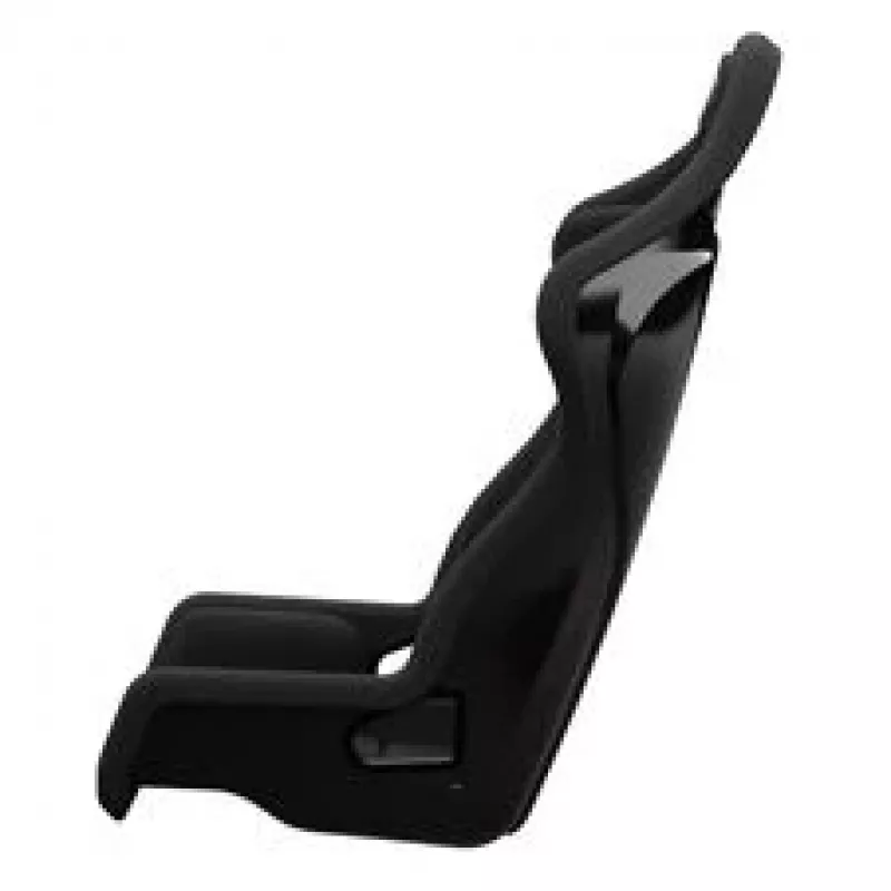 Asiento de simracing Sabelt SRS-1, carcasa de fibra de vidrio, acolchado - negro profundo