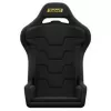 Asiento de simracing Sabelt SRS-1, carcasa de fibra de vidrio, acolchado - negro profundo