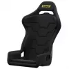 Asiento de simracing Sabelt SRS-1, carcasa de fibra de vidrio, acolchado - negro profundo