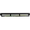 Panel de parcheo DS-IT CAT 5e FTP 24 puertos para montaje en rack de 19