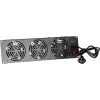 Unidad de ventiladores para montaje en rack DSIT DS-FAN3FRONT 3U con 3 ventiladores para racks de 19