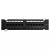Panel de parcheo de pared DS-IT CAT 6, 12 puertos UTP (DS-Patch6-12UTP-WM)