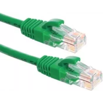 DSIT Cable de red CAT6a U/UTP 100% cobre, 2m, Verde