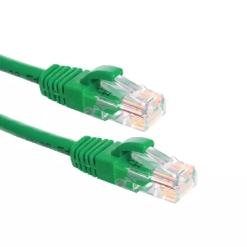 DSIT Cable de red CAT6a U/UTP 100% cobre, 2m, Verde
