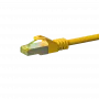 DSIT Cable de red Cat.7 S/FTP PiMF, RJ45, Amarillo, 0,25 m