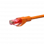 DSIT Cable de red CAT6, U/UTP, 50 metros, Naranja, 100% cobre (DC-66-500)