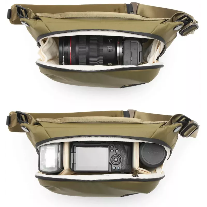 Bolso bandolera Peak Design Everyday Sling V2 6L, Kelp (BEDS-6-KP-3)