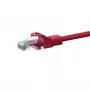Cable de red patch DSIT CAT5e U/UTP, 15 m, rojo, 100% cobre
