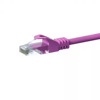 Cable de red DSIT CAT5e U/UTP, 50 m, rosa, 100% cobre (DC-59-500)
