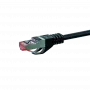 DSIT cable de red CAT 6 S/FTP LSOH, 0,5 m, negro