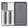 OXO Good Grips escurreplatos de silicona para vajilla, gris