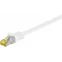 DSIT cable de red RJ45 S/FTP PiMF con cable CAT 7 blanco - 3m