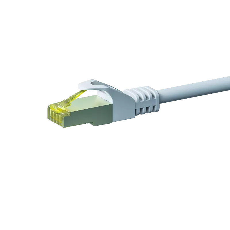 DSIT cable de red RJ45 S/FTP PiMF con cable CAT 7 blanco - 3m