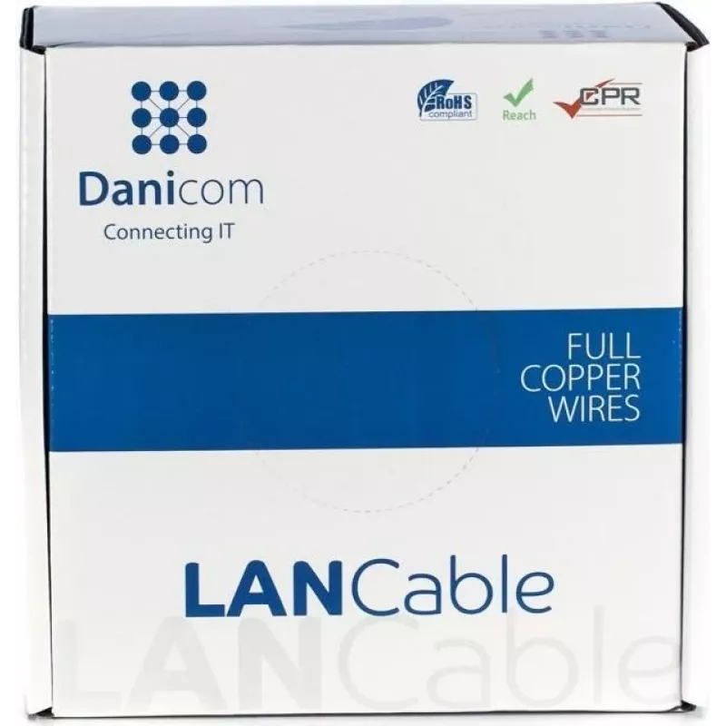 DSIT DANICOM CAT6 FTP cable PVC 100m (Fca) - DC-FTP6-100-FCA