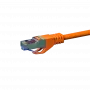 DSIT cable de red patch CAT 6a S/FTP LSOH 0,5 m naranja
