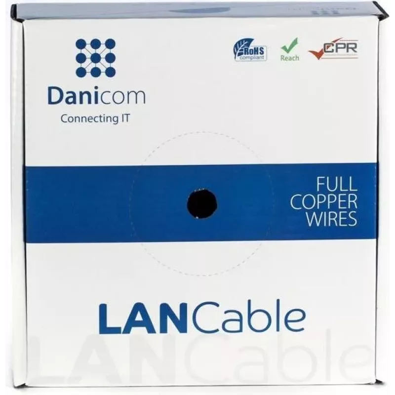 DSIT DANICOM CAT6 FTP 50m PVC Fca cable de red