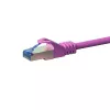 Cable de red DSIT CAT 6a LSOH - S/FTP - 5 metros - rosa - cable de conexión