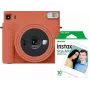 Fujifilm Instax Square SQ1 cámara instantánea, naranja terracota, con película (70100148679)