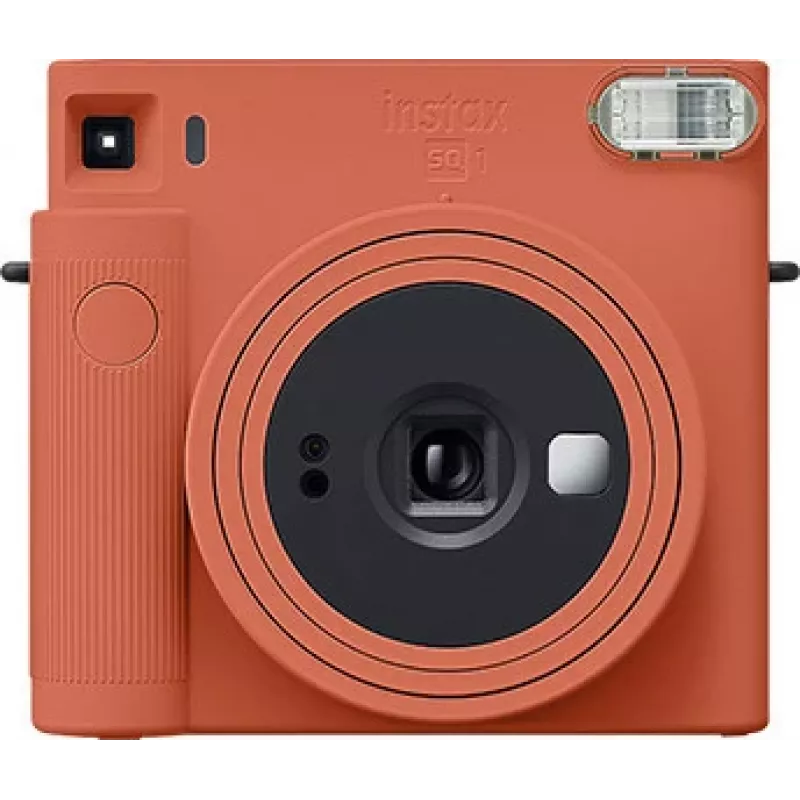Fujifilm Instax Square SQ1 cámara instantánea, naranja terracota, con película (70100148679)