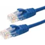 Cable de red DSIT CAT6, U/UTP, 0,25 m, azul, 100% cobre (DC-64-002)
