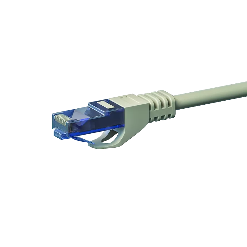 Cable de red DSIT CAT6a 100% cobre - U/UTP - 1 metro - gris (DC-U6A1-010)