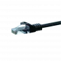 Cable de red DSIT CAT 6 U/UTP, 1,5 m, negro, CCA, RJ45, Gigabit Ethernet