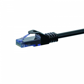 DSIT Cable patch Ethernet CAT6a 100% Cobre U/UTP 5m Negro