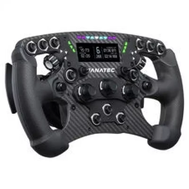 Volante Fanatec ClubSport Formula V3, 290 mm, pantalla OLED de 2,7 pulgadas, RGB, negro (CRD-9020019-WW)