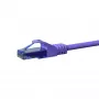 DSIT Cable patch CAT6a U/UTP 100% Cobre, 7,5 m, Violeta, RJ45, 10Gbps, 500MHz