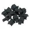 DSIT Tapas para puerto RJ45, Set de 10 uds., Negro
