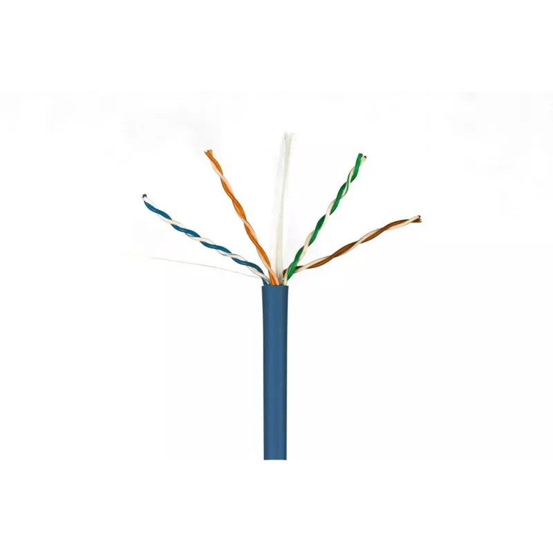 Cable de conductor sólido DSIT DANICOM DC-UTP6A-100S-DCA CAT6A U/UTP, 100 m, LSZH (Dca)