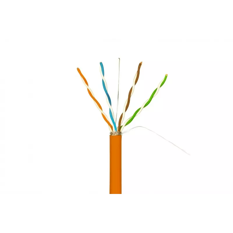 DSIT DANICOM Cable CAT7 100% cobre S/FTP 500m conductor macizo - LSZH (Cca)
