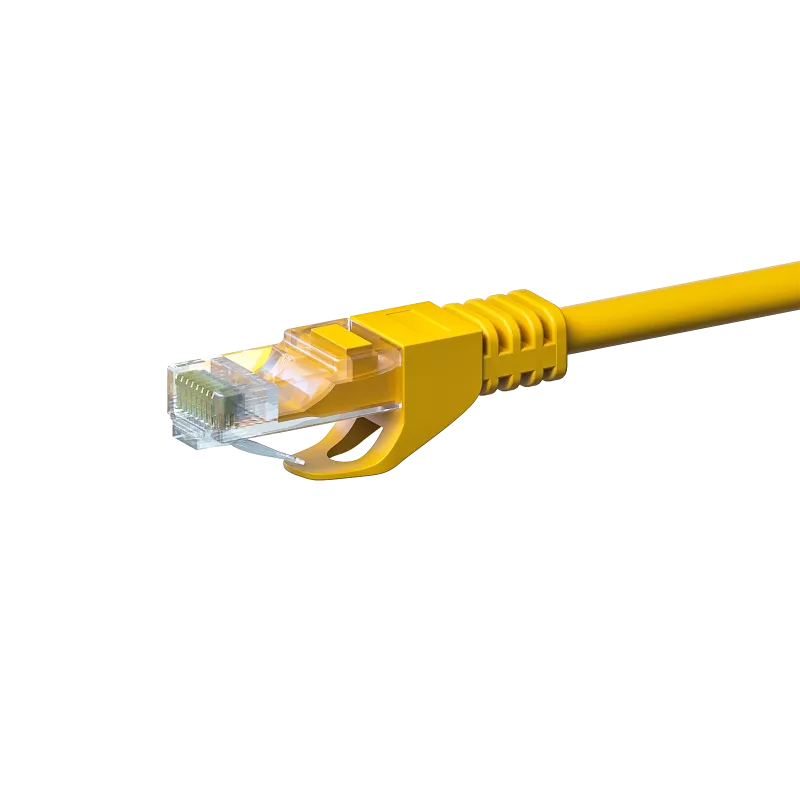 DSIT Cable de red CAT5e U/UTP, 20 m, amarillo, 100% cobre (DC-57-200)