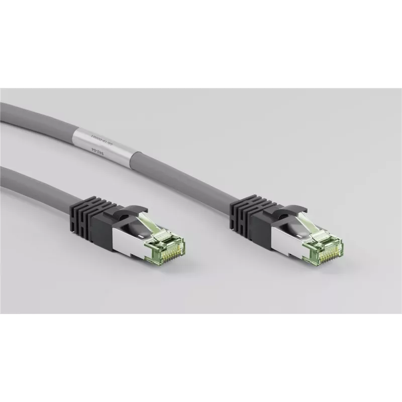 DSIT Cable de red CAT 8 S/FTP PiMF RJ45, gris, 2m