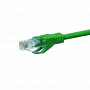 DSIT Cable de red patch CAT 5e U/UTP, 1m, verde, CCA, RJ45, Gigabit Ethernet