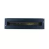 DSIT DS-DIN-4 Cuadro eléctrico de carril DIN 3U 19 pulgadas con doble carril, acero negro