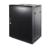 DSIT Armario servidor de pared 15U con puerta metálica 600x600x770mm negro