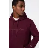 Champion Sudadera con capucha de hombre burdeos 220271 RS522 talla S