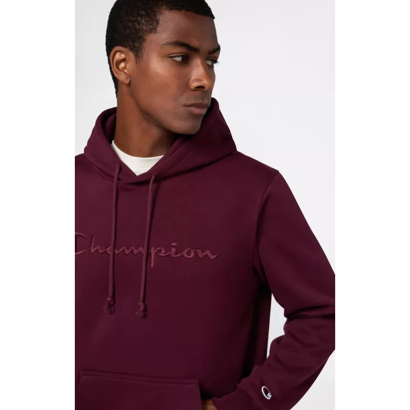 Champion Sudadera con capucha de hombre burdeos 220271 RS522 talla S