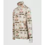 Brunotti Misma-Print Chaqueta polar para mujer, talla L, Arctic Desert Flower