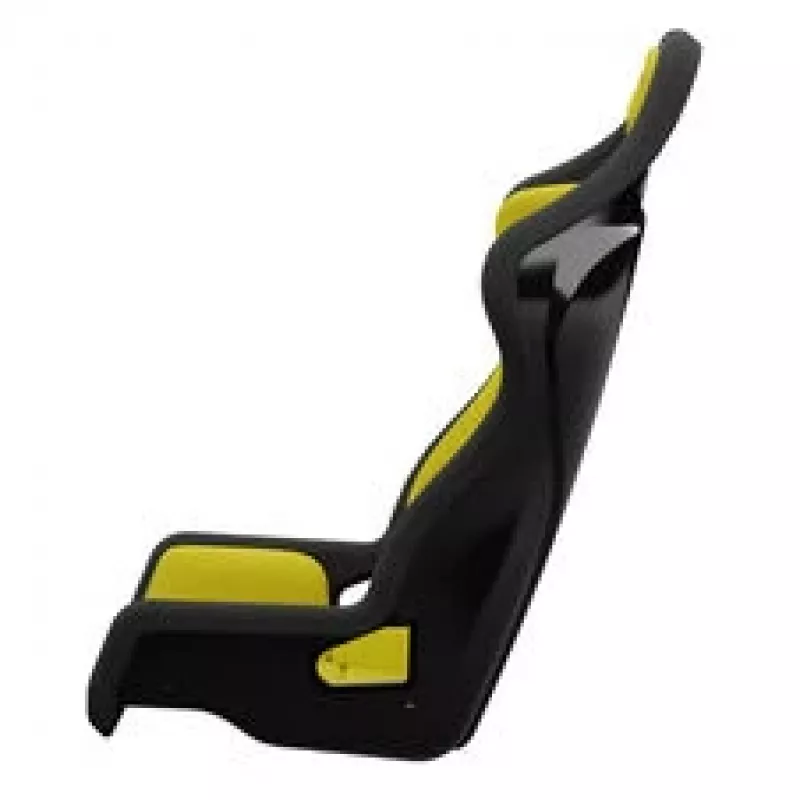 Asiento de simracing Sabelt SRS-1, carcasa de fibra de vidrio, acolchado - Racing Gelb