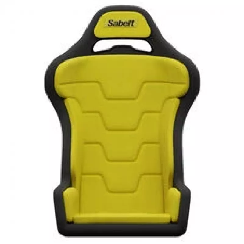 Asiento de simracing Sabelt SRS-1, carcasa de fibra de vidrio, acolchado - Racing Gelb