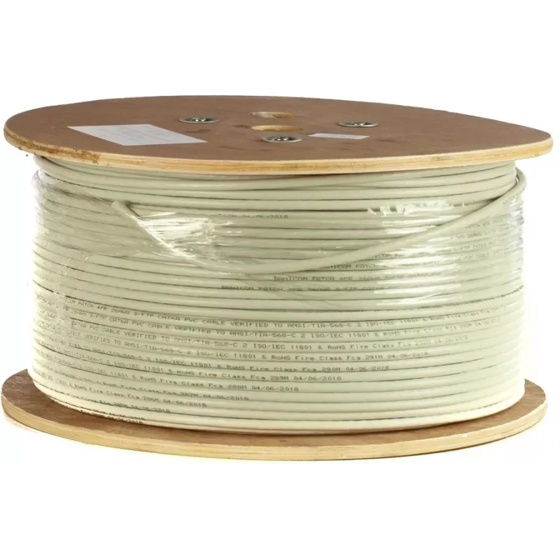 DSIT DANICOM CAT6A S/FTP 305m LSZH Fca cable de instalación de red (DC-SFTP6A-305-FCA)