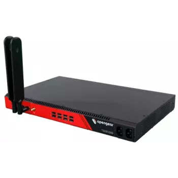Opengear OM2224-24E-10G-L servidor de consola serie de 24 puertos con 24x 1GbE y 2x 10GbE SFP+ uplinks, x86, 8GB RAM, 64GB eMMC, doble AC