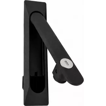 DSIT DS-LOCK-01 cerradura para armario de servidor de 19 pulgadas, cromada, 2 llaves