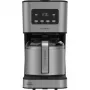 Cecotec Coffee 66 Drop & Thermo Time cafetera de filtro, jarra térmica de 1,2 l, 950 W, acero inoxidable/negro