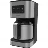 Cecotec Coffee 66 Drop & Thermo Time cafetera de filtro, jarra térmica de 1,2 l, 950 W, acero inoxidable/negro
