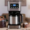Cecotec Coffee 66 Drop & Thermo Time cafetera de filtro, jarra térmica de 1,2 l, 950 W, acero inoxidable/negro