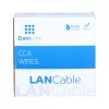 DSIT CAT6 U/UTP cable de red CCA flexible gris de 50 m en rollo