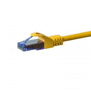 DSIT CAT6a U/UTP cable de red Ethernet de cobre 100%, 0,15 m, amarillo